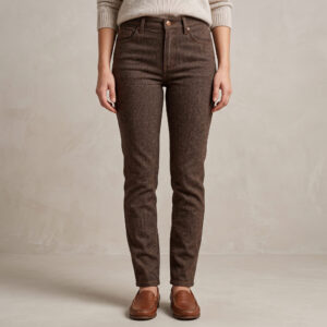 dark brown jeans